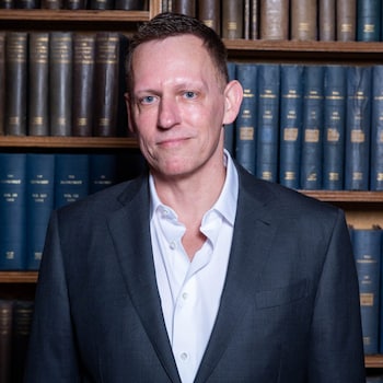 Peter Thiel, American billio<em></em>naire entrepreneur, venture capitalist and co-founder of PayPal