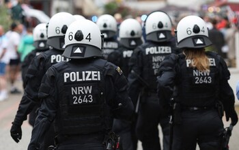 Violent fan clashes ahead of England's Euro 2024 opener against Serbia in Gelsenkirchen