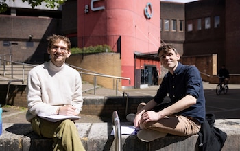 Josh Prentice-Raine, 27 and Ed Adams, 33, both theatre workers