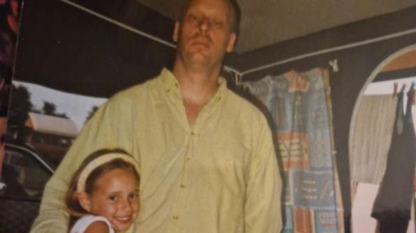 Jayde with her father Michael. Pic: Jayde Greene