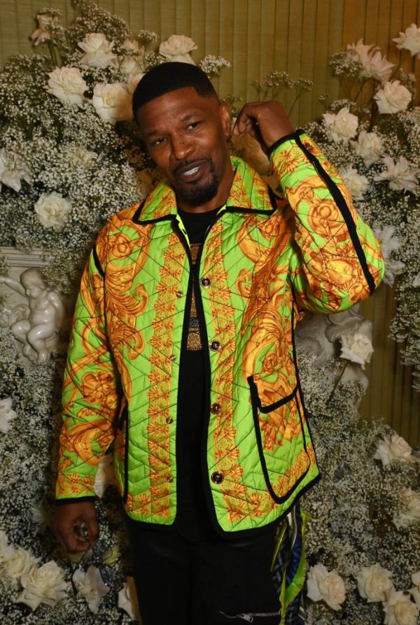 Jamie Foxx pictured in Feb. 2023 just two mo<em></em>nths before his 