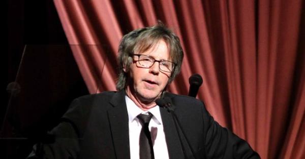 Comedian Dana Carvey speaks on stage at the USC Norris Cancer Center Gala at the Beverly Wilshire Four Seasons Hotel on October 10, 2015 in Beverly Hills, California.
