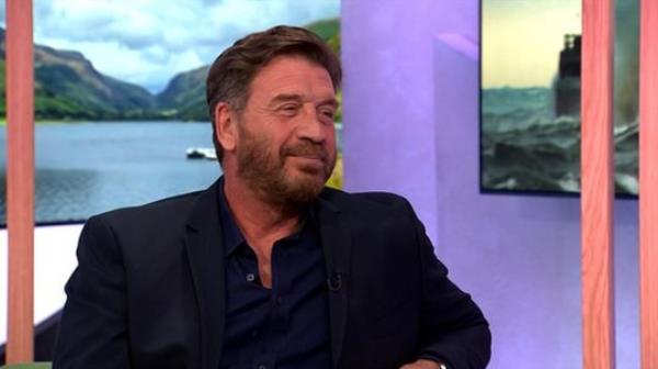 Nick shared his wedding plans and sweet proposal on The One Show (Picture: BBC One)