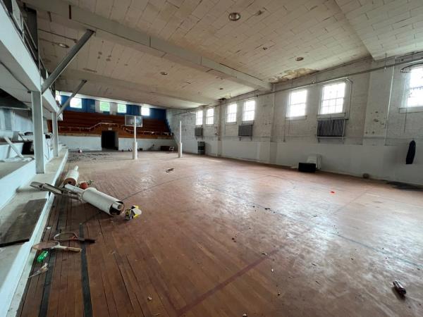 The old gym. 