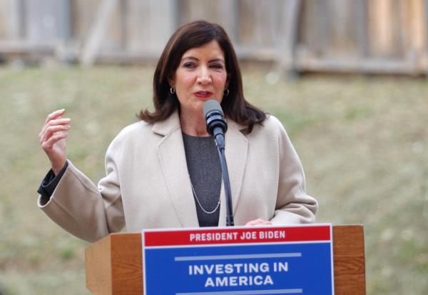 New York Gov. Kathy Hochul.