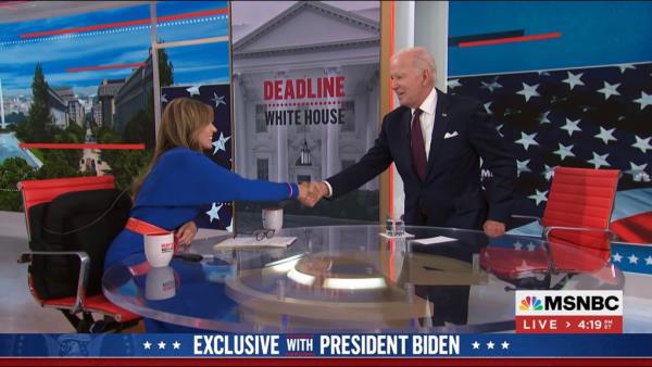 Al Sharpton added that President Biden 