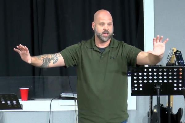 Pastor Rick Morrow's sermon was posed to the Facebook group of Beluah Baptist Church in Richland Missouri 