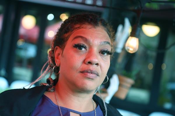 Family friend Talea Wufka in Jackson Hts. 