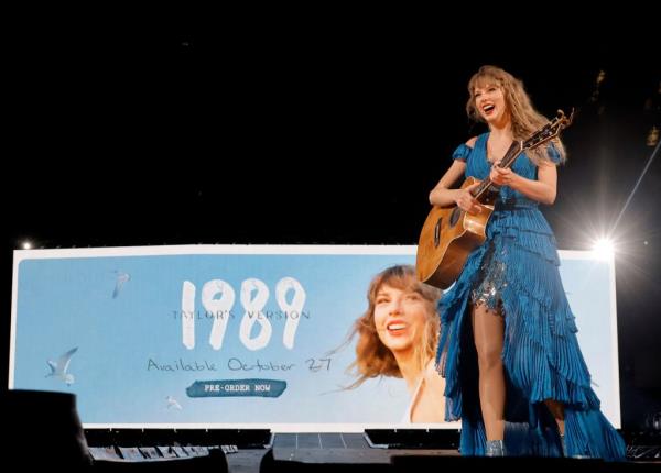 Taylor Swift, 33, announced a new version of the 2014 Grammy-Award-winning album, 1989 (Taylor's Version) is set to be released on October 27, 2023.
