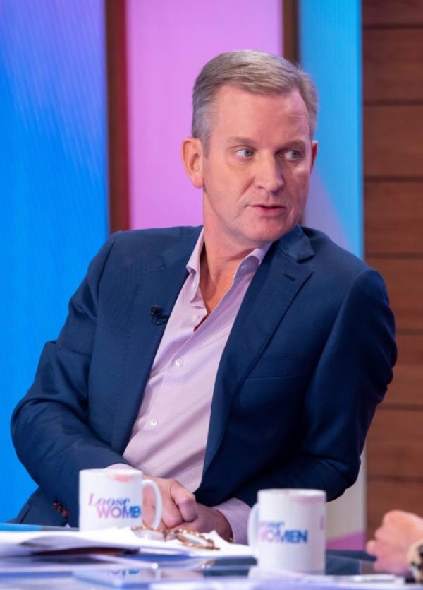 Jeremy Kyle with wife and son