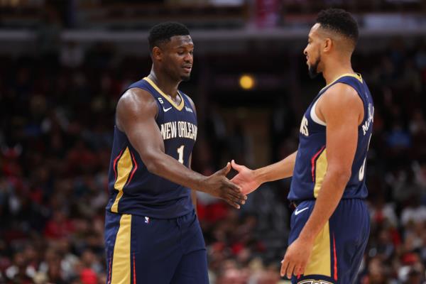 CJ McCollum said his Pelicans teammate Zion Williamson has 'matured a lot' this offseason.