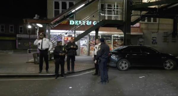Kentish allegedly attacked two men, 38 and 70, in front of the Blake Avenue shelter wher<em></em>e he lives.