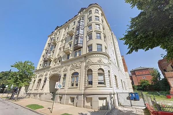 Her apartment building. 