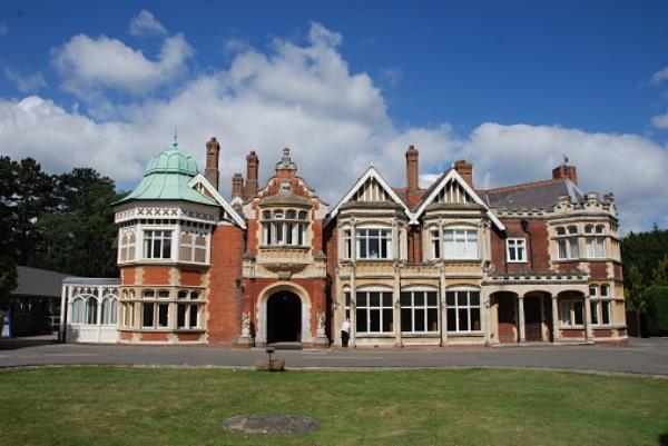 Bletchley Park Mansion in Buckinghamshire was the main ba<em></em>se for Allied code breaking during World War II