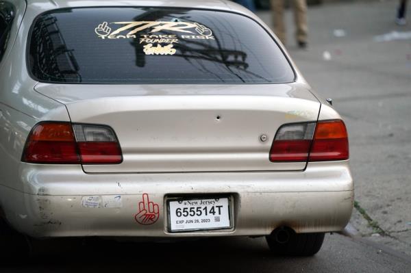 The vehicle wher<em></em>e the girl was sitting.