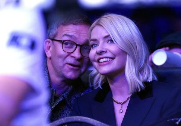 Holly Willoughby (right) and husband Daniel Baldwin
