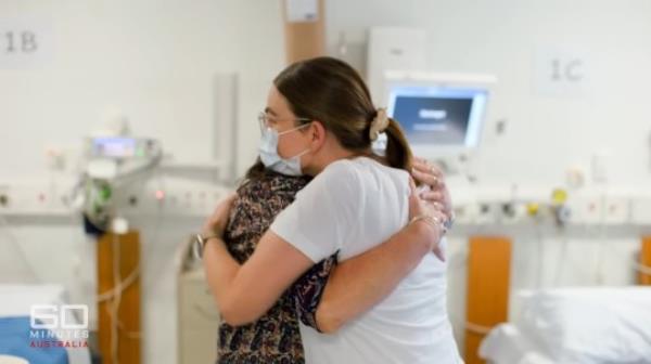 Whoman who received uterus transplant from mum gets pregnant ref: https://www.youtube.com/@60MinutesAU/videos 60minsaustralia