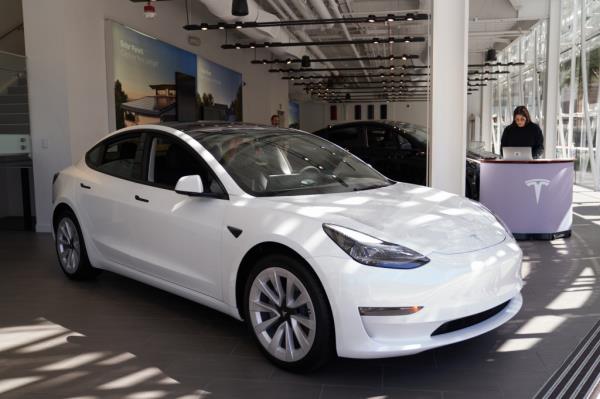 The left-leaning Democratic Socialist pledged last year to trade in her Tesla for a unio<em></em>n-made EV, but apparently has not gotten around to it.