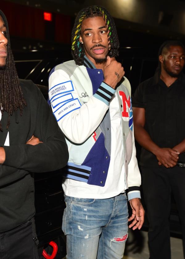 Ja Morant attends Saturday Nights at Sound Nightclub on May 6, 2023 in Atlanta, Georgia.</p>

<p>　　
