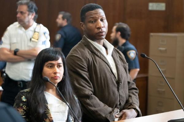 Majors is shown at court