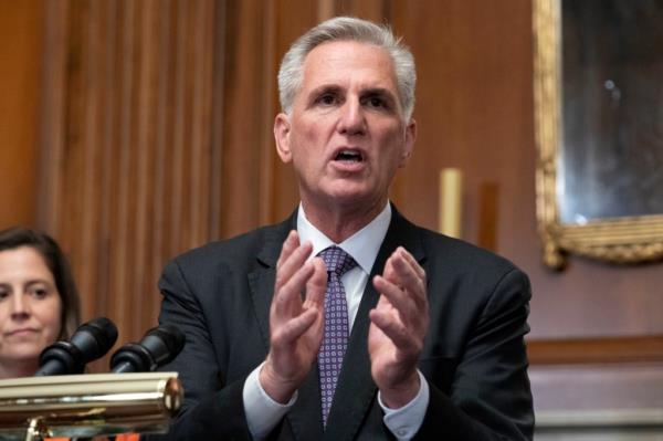 House Speaker Kevin McCarthy said he will be 