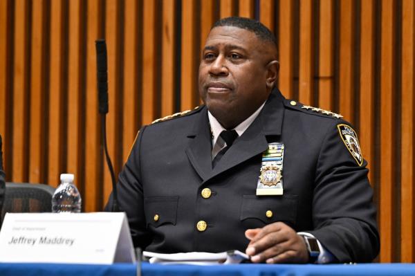 NYPD Chief of Department Jeffrey B. Maddrey