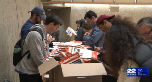 UMass Hillel said there is no o<em></em>ngoing security threat, but encouraged students to walk in groups at night and to not engage with counter-protesters.