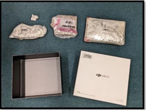 Evidence recovered by law enforcement