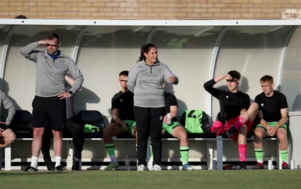 Trailblazer Hannah Dingley had a brief spell in caretaker charge of Forest Green