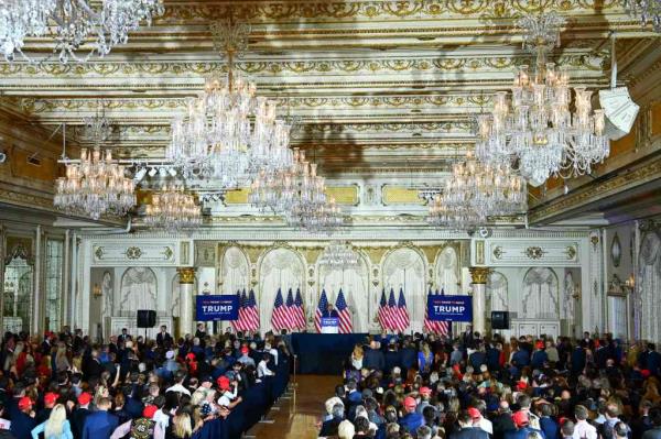 Mar-a-Lago ballroom.