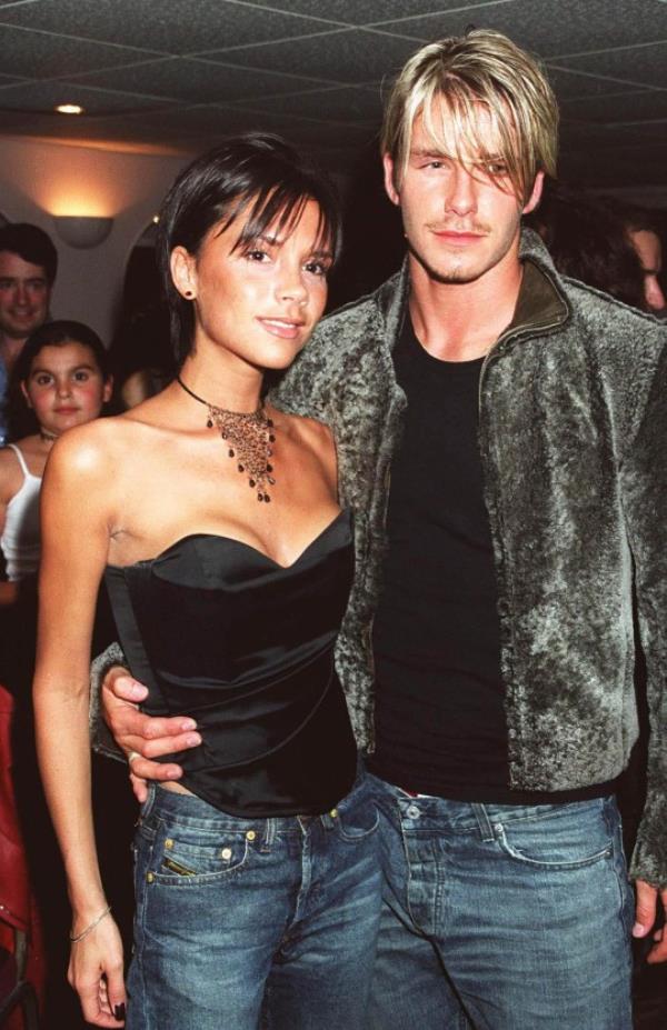 Victoria Adams & David Beckham, Backstage After Whitney Houston Concert, At Wembley Arena, London