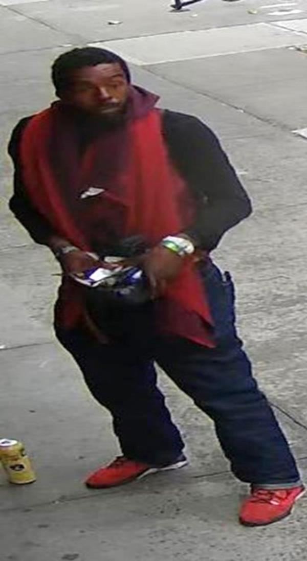 The wanted suspect