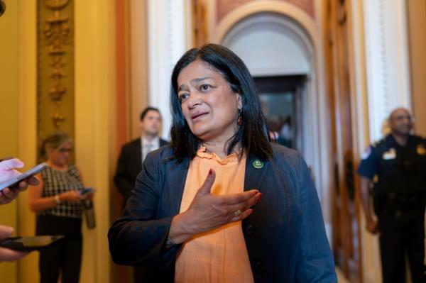 Democrat Rep. Pramila Jayapal told Gaetz the Progressive Caucus won't get in his way if he attempts to oust McCarthy as speaker.