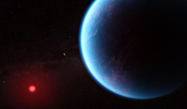 NASA illustration shows what exoplanet K2-18 b could look like