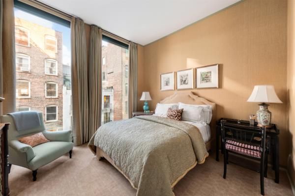 Interior of another bedroom. 