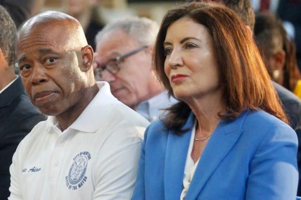 House Republicans from New York bashed Gov. Kathy Hochul and Mayor Eric Adams for using emergency powers to issue no-bid co<em></em>ntracts to firms to help deal with the migrant crisis.