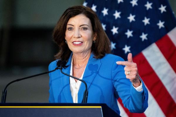 Hochul gave two co<em></em>ntracts worth a total of $1.6 billion to Texas firms Garner Enviro<em></em>nmental Services and Cotton Commercial.