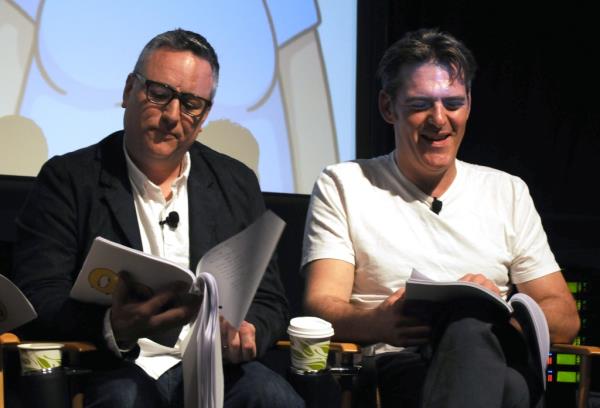 Actors Larry Murphy and Jay Johnston celebrate 100 episodes Of FOX's  