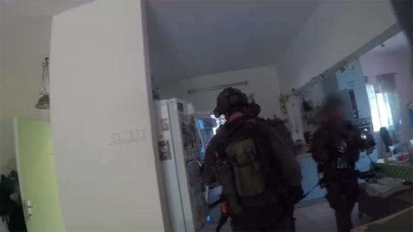 The Oketz unit on a raid to save hostages taken by Hamas.