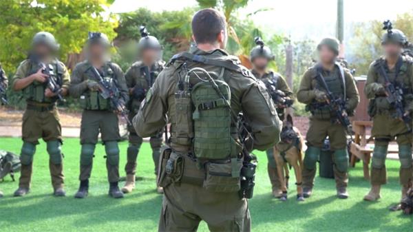 The K-9 unit will soon turn its attention to offensive missions against Hamas in Gaza, according to a commander.