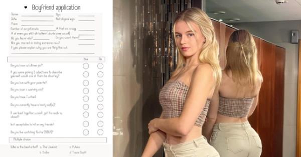 Vera and her application form