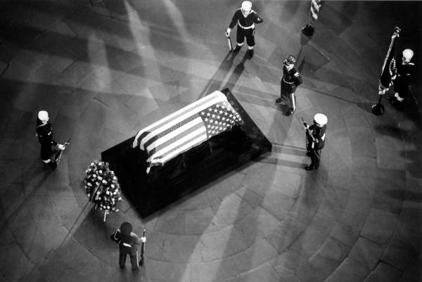 Kennedy's funeral in Washington D.C. on Nov., 25 1963 