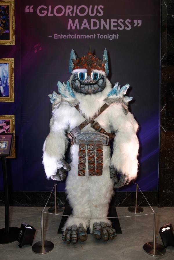 The Yeti costume. 