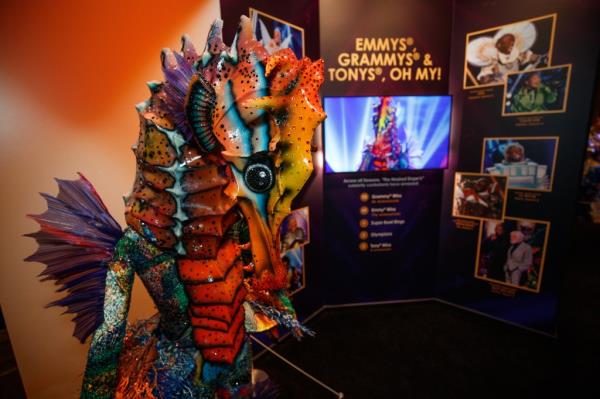 The seahorse costume. 