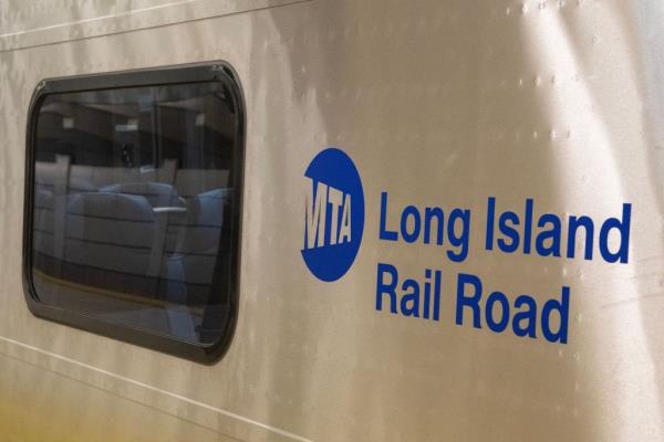 He was struck by an LIRR train after walking in front of it, officials said. 