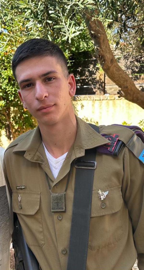 Sgt. Erez Mishlovski, 20, was a fighter in the Saber Battalion, apart of the Givati Brigade.