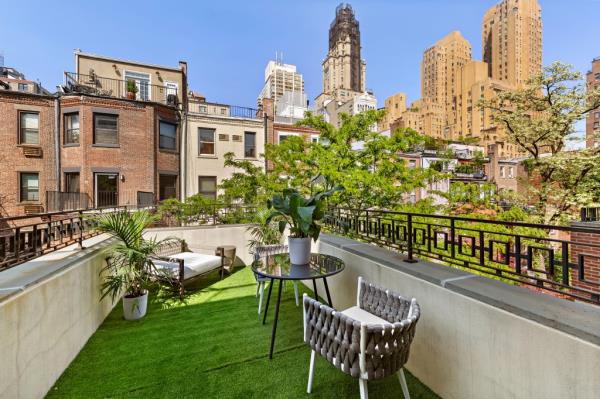 The property additio<em></em>nally includes a lovely terrace space.