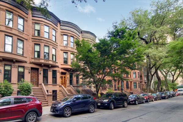 The property stands on a leafy block.