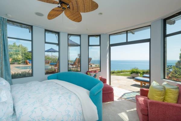 One of six bedrooms.