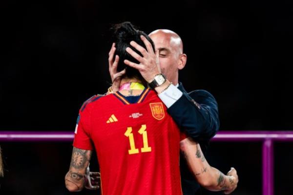 Luis Rubiales and Jenni Hermoso